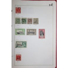 3-61  1912년~1936년 세인트루시아 Saint Lucia 우표 10장