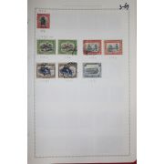 3-67  1927년~1937년 서남아프리카 우표 8장