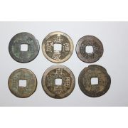 139-진품 중국 1796년~1820년 가경통보(嘉慶通寶) 6점
