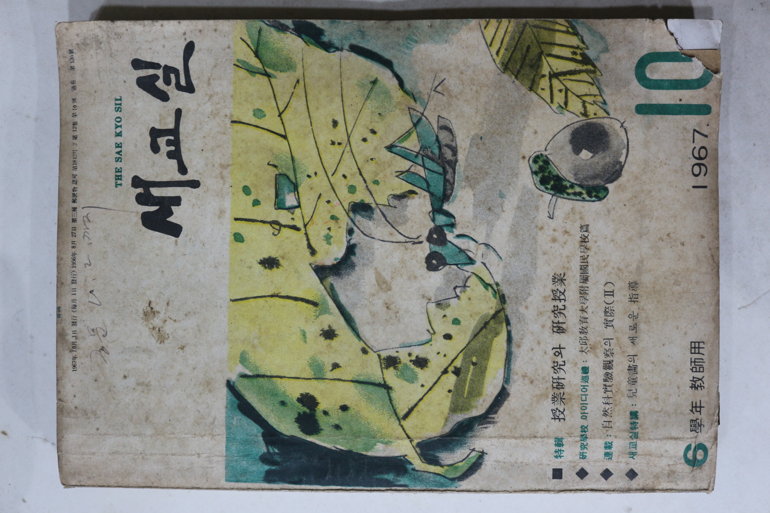 1967년 새교실 10월호