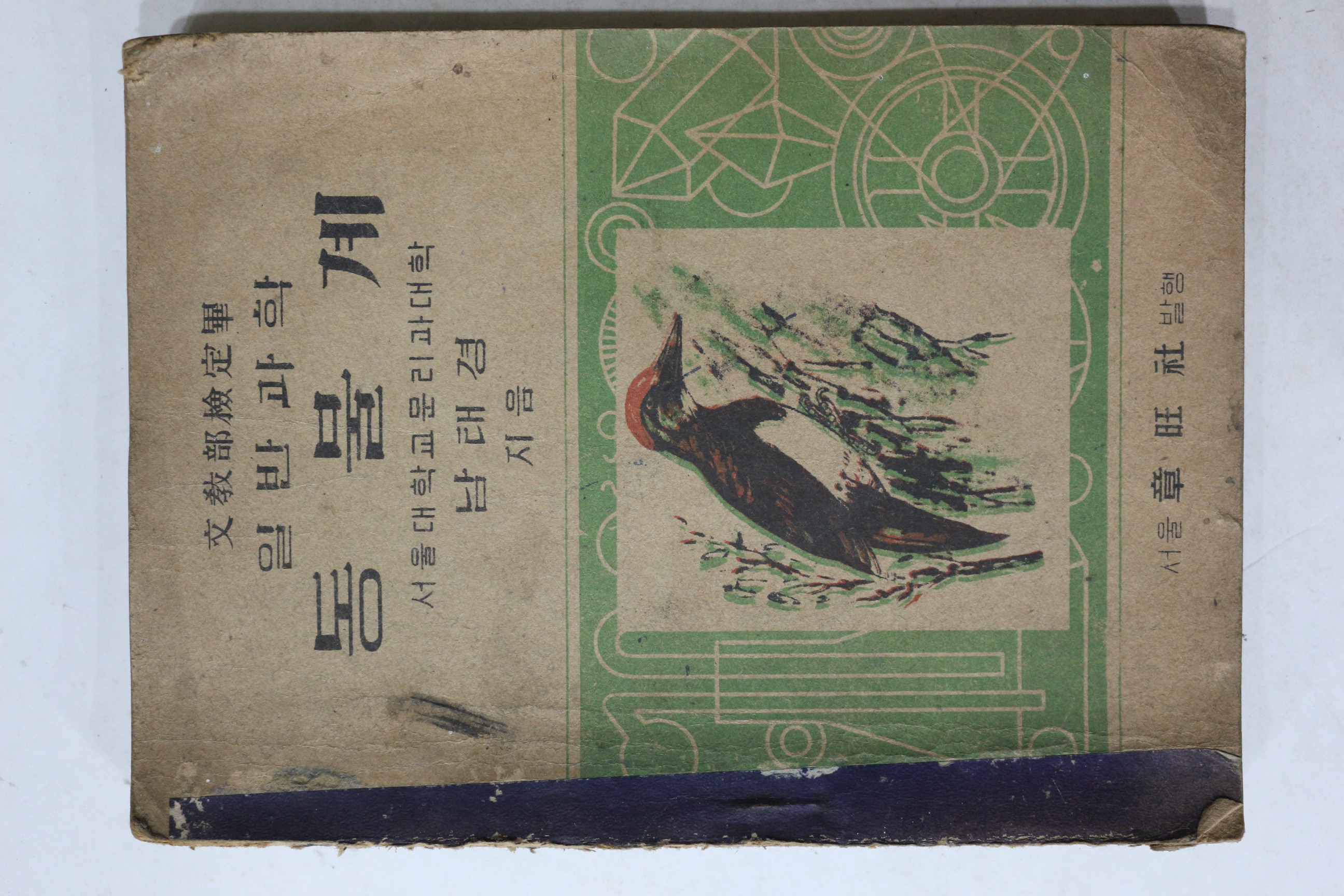1954년 남태경 일반과학 동물계