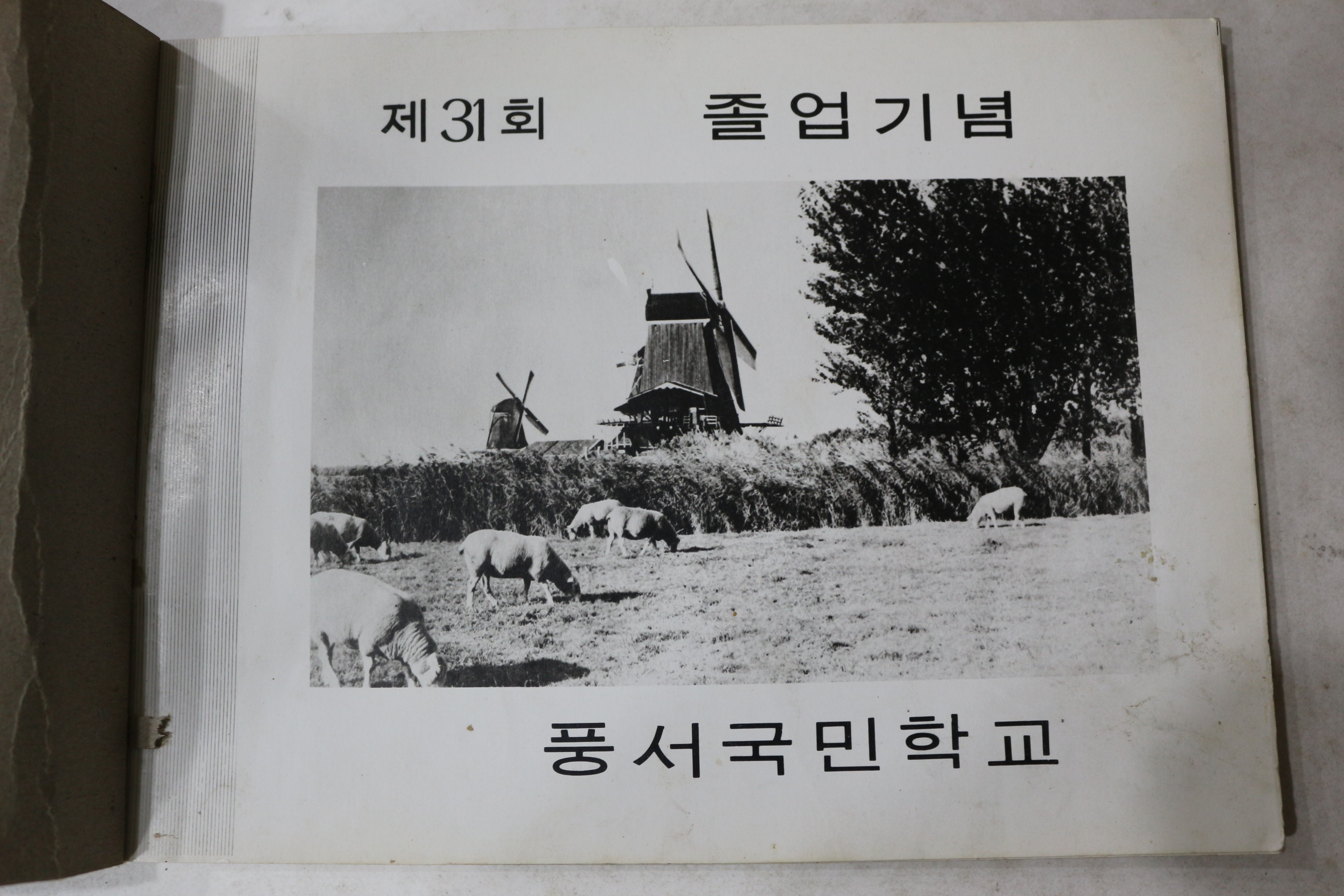 1979년 풍서국민학교 제31회 졸업기념 앨범