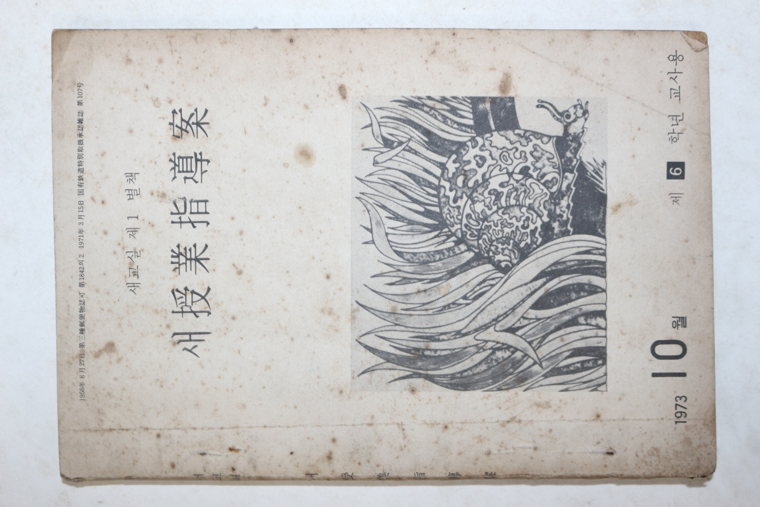 1973년 새수업지도안