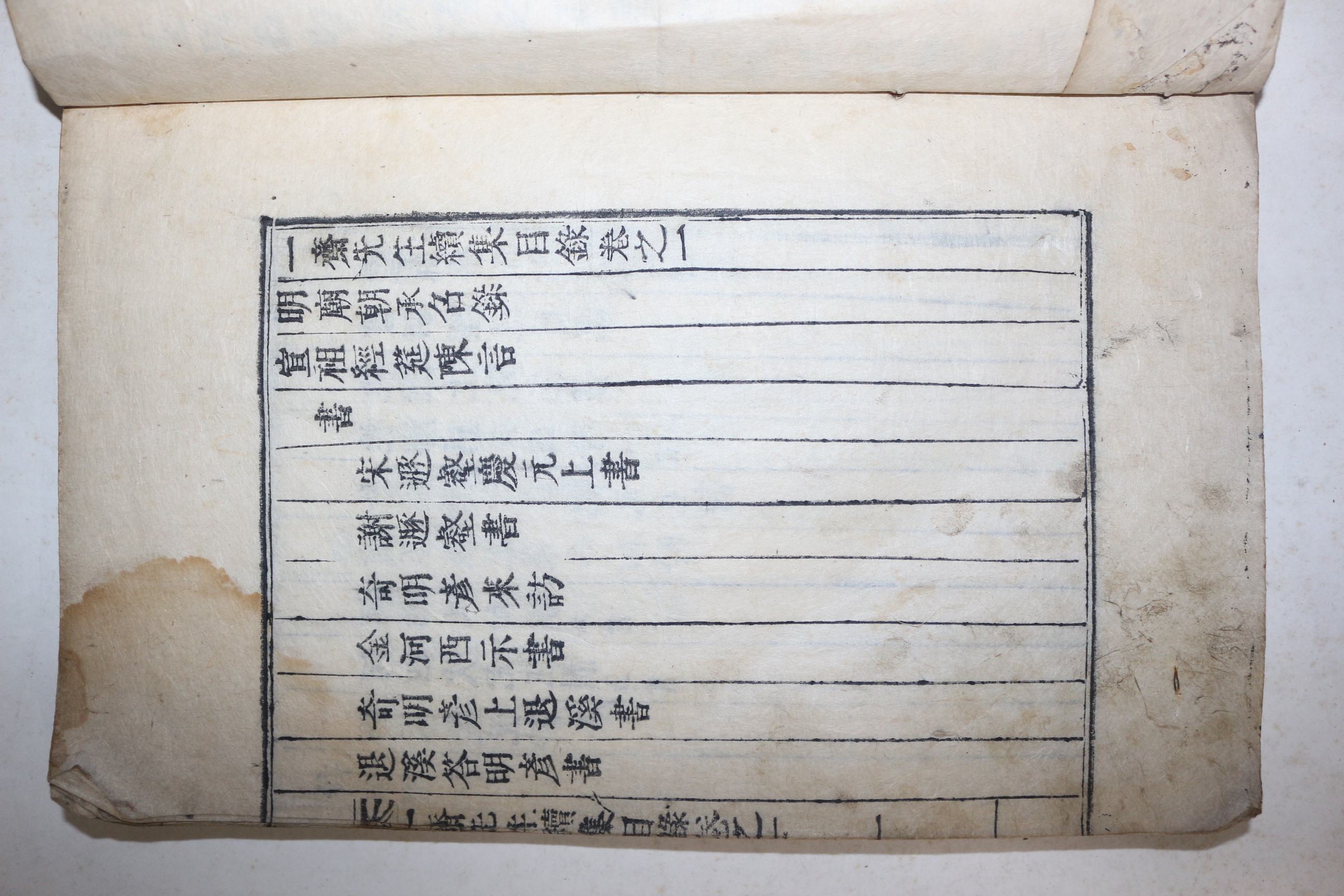 1855년 목활자본 성주이씨 이항(李恒) 일재선생속집(一齋先生續集) 1책완질