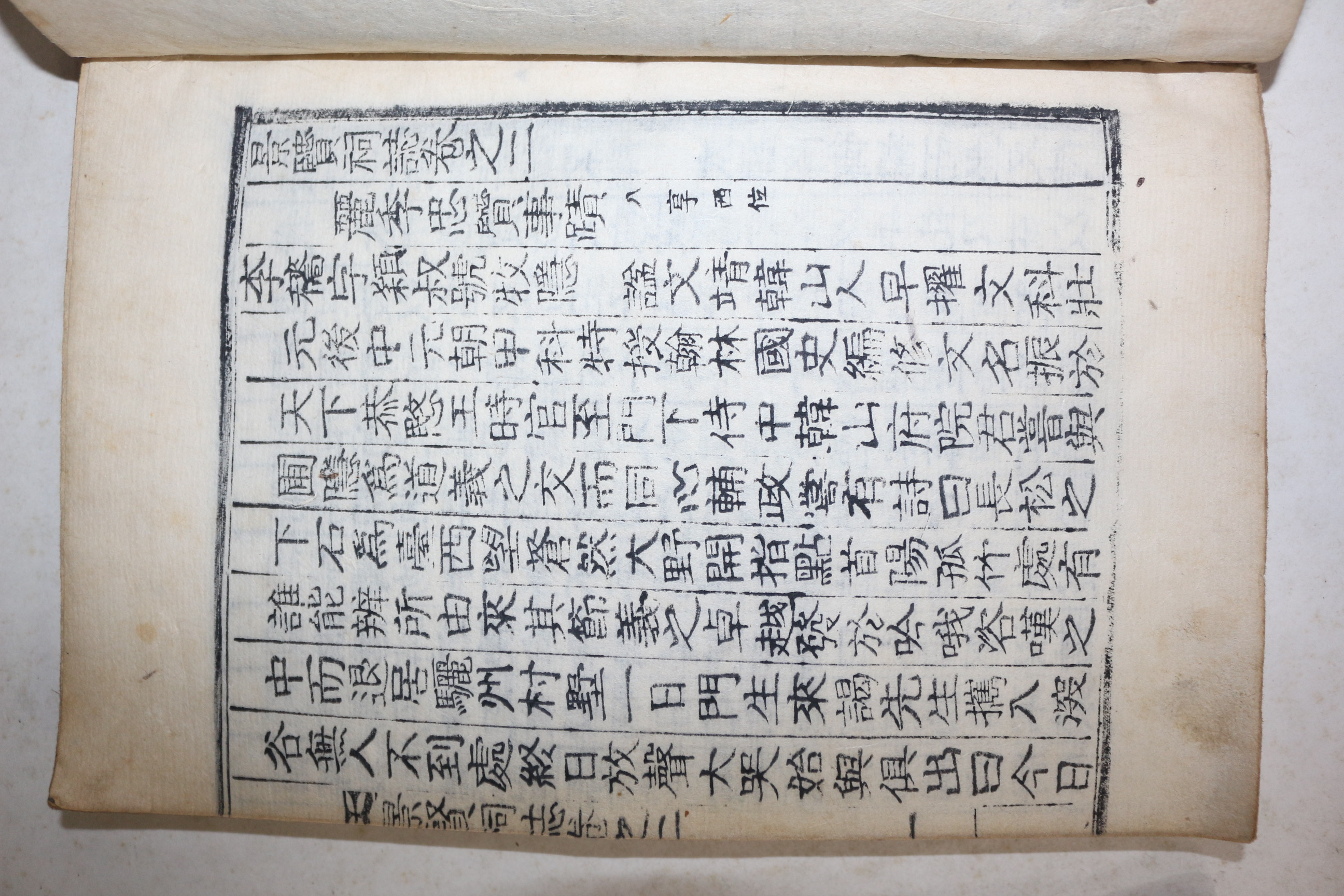 목활자본 경현사지(景賢祠誌) 3책