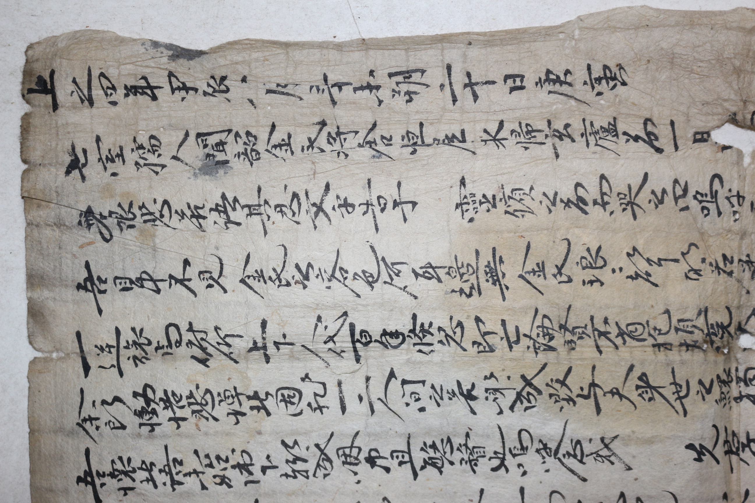 14-1724년(上之4年甲辰) 장문의 문서