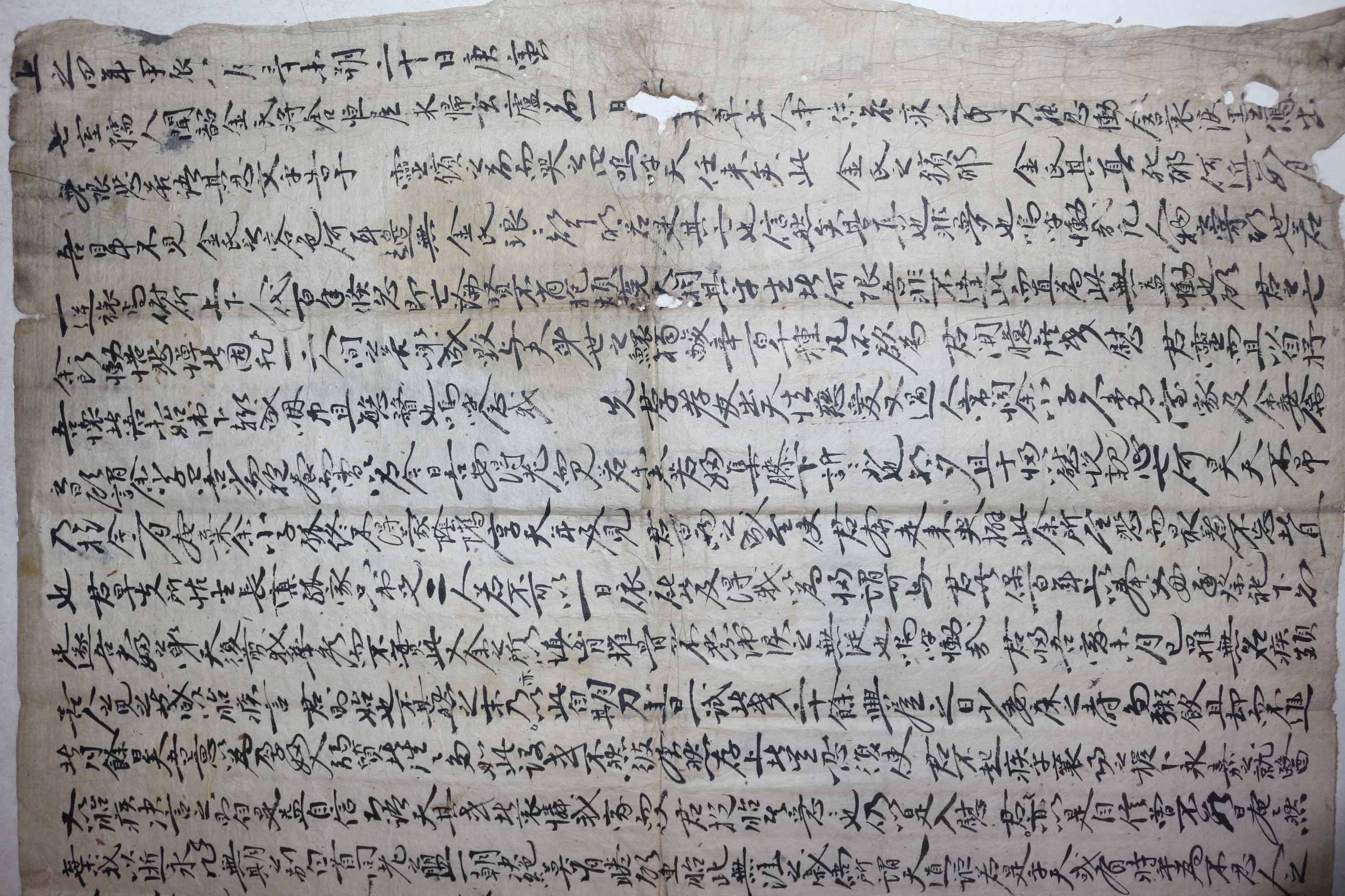 14-1724년(上之4年甲辰) 장문의 문서