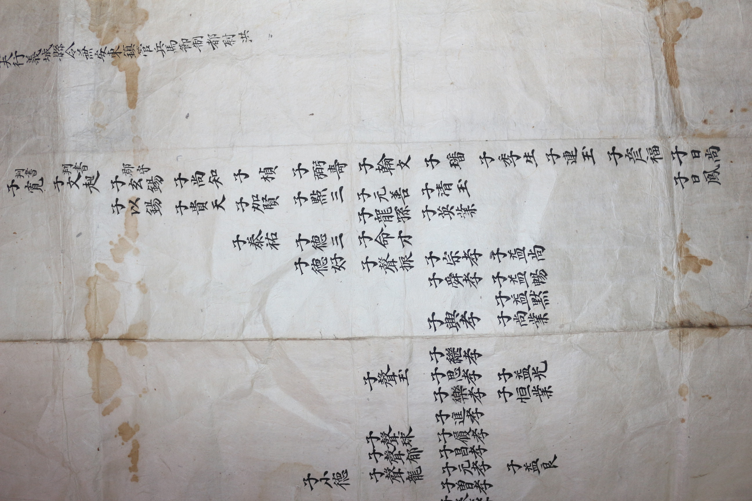 15-1831년(道光11年) 경순왕손 김시흥(金時興) 충훈부(忠勳府) 문서