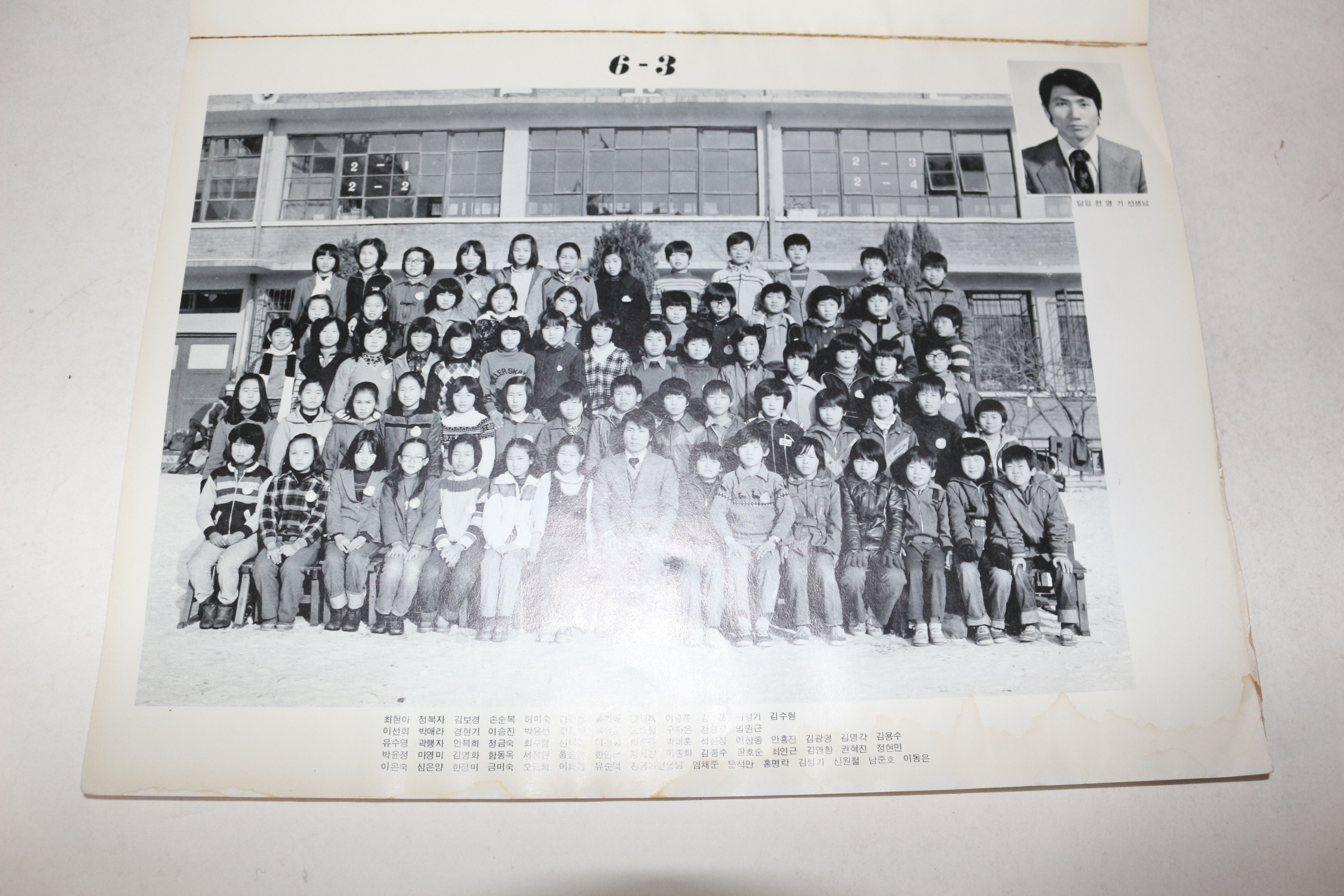 1981년 서울금북국민학교 제11회 졸업기념 앨범