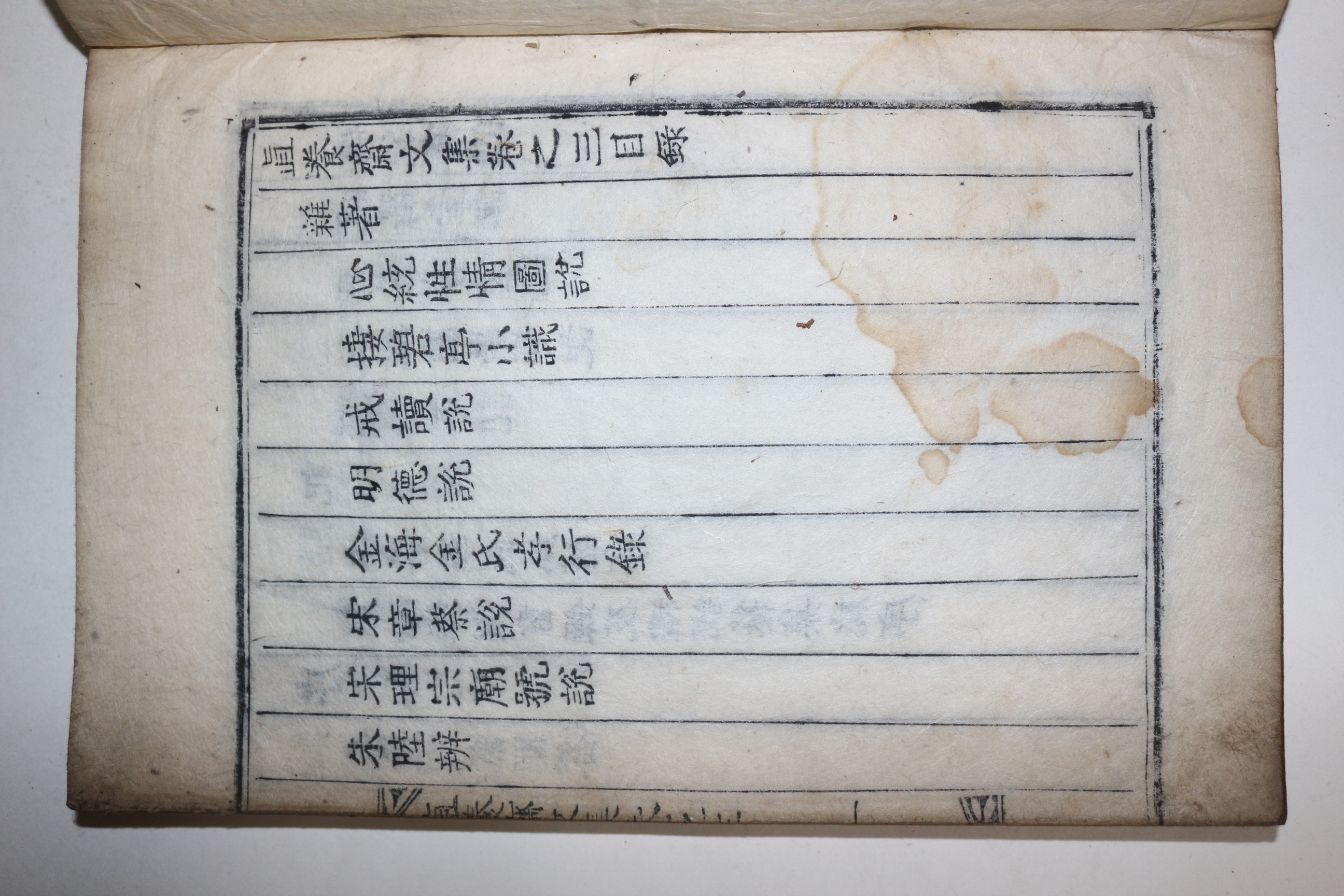 목활자본 이만용(李萬用) 직양재문집(直養齋文集) 4권2책완질