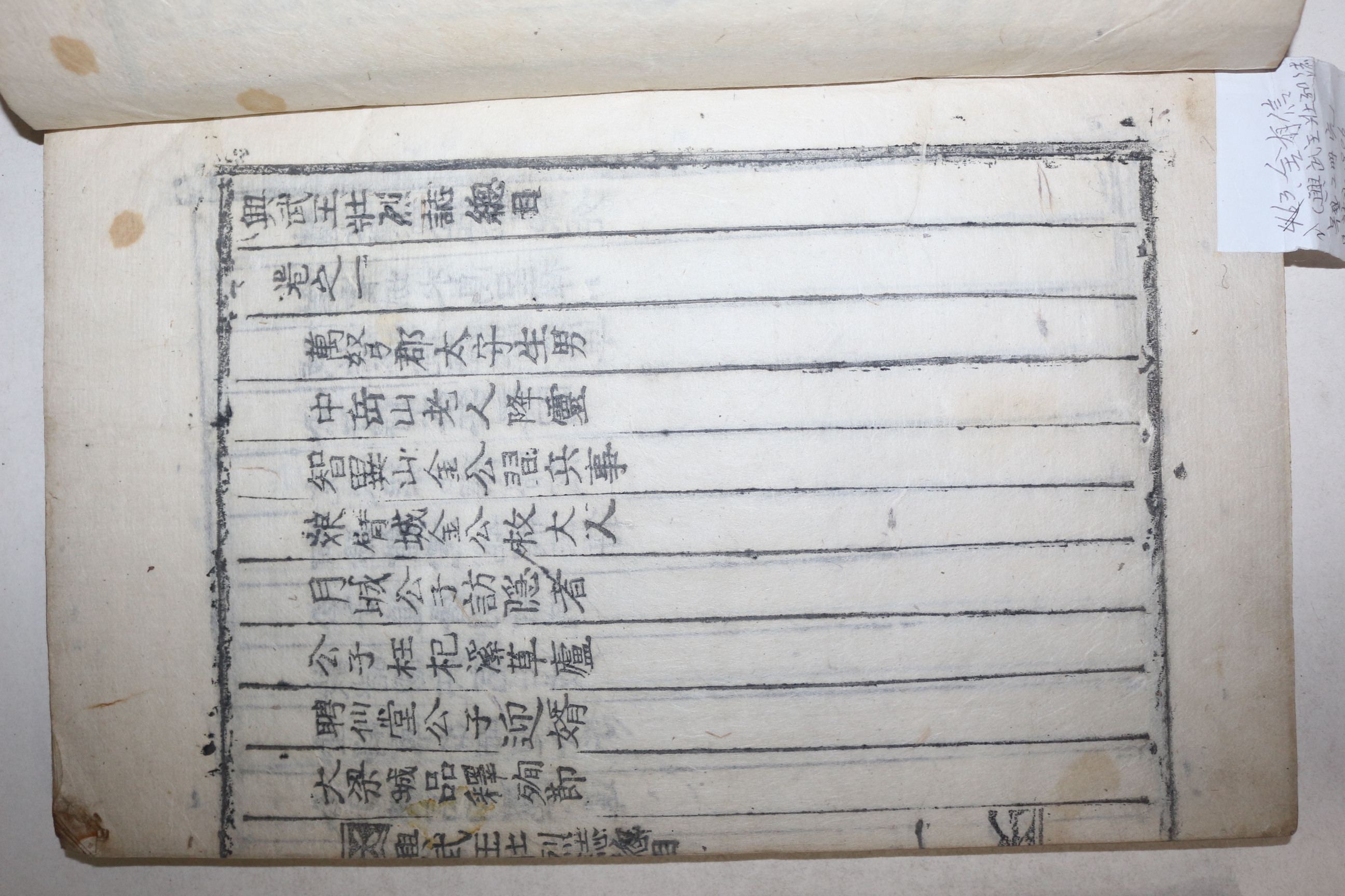 1906년 목활자본 김유신(金庾信) 흥무왕장열지(興武王壯烈誌) 2권2책완질