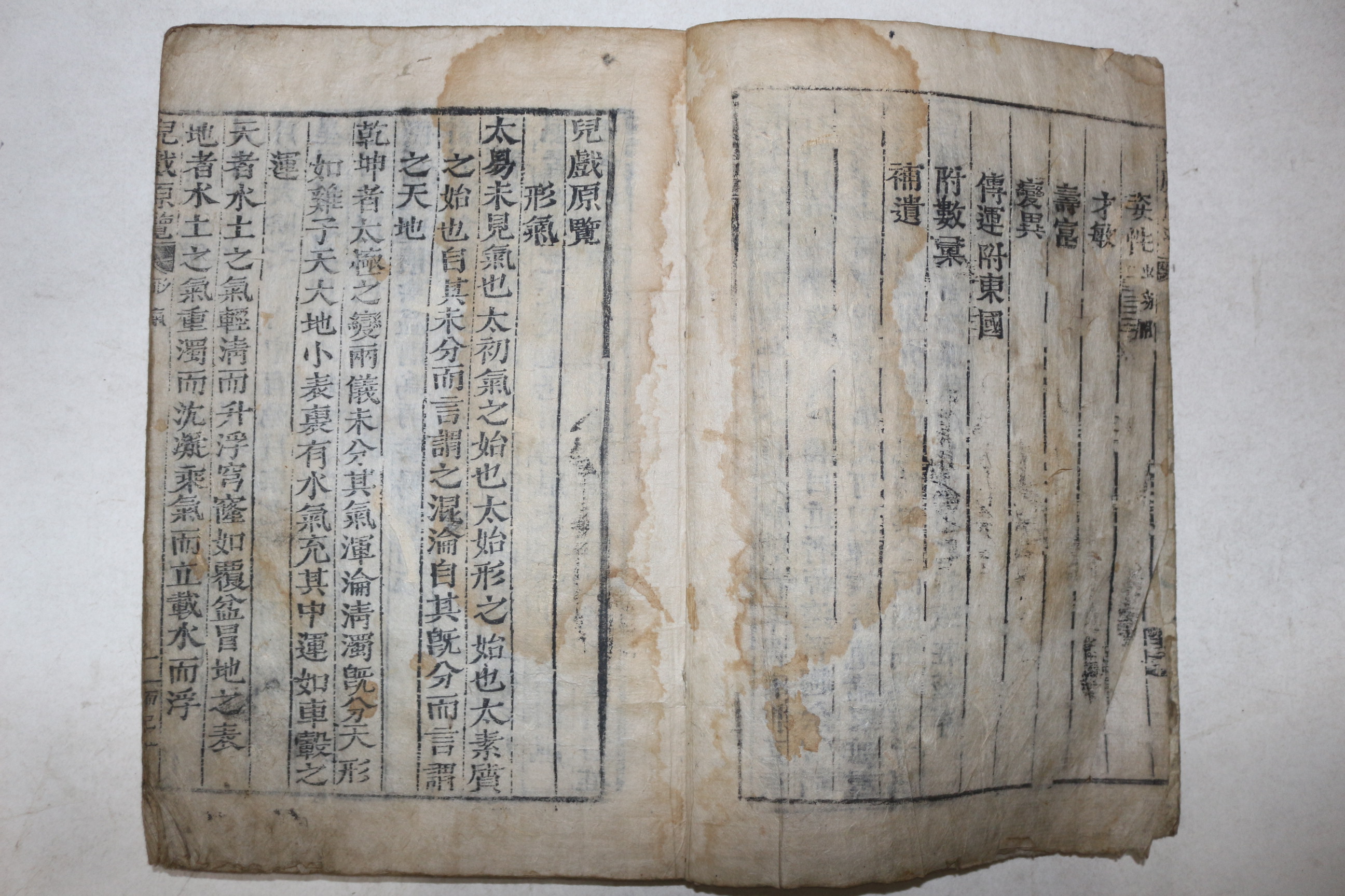 1803년(癸亥新刊) 목판본 아희원람(兒戱原覽) 1책완질