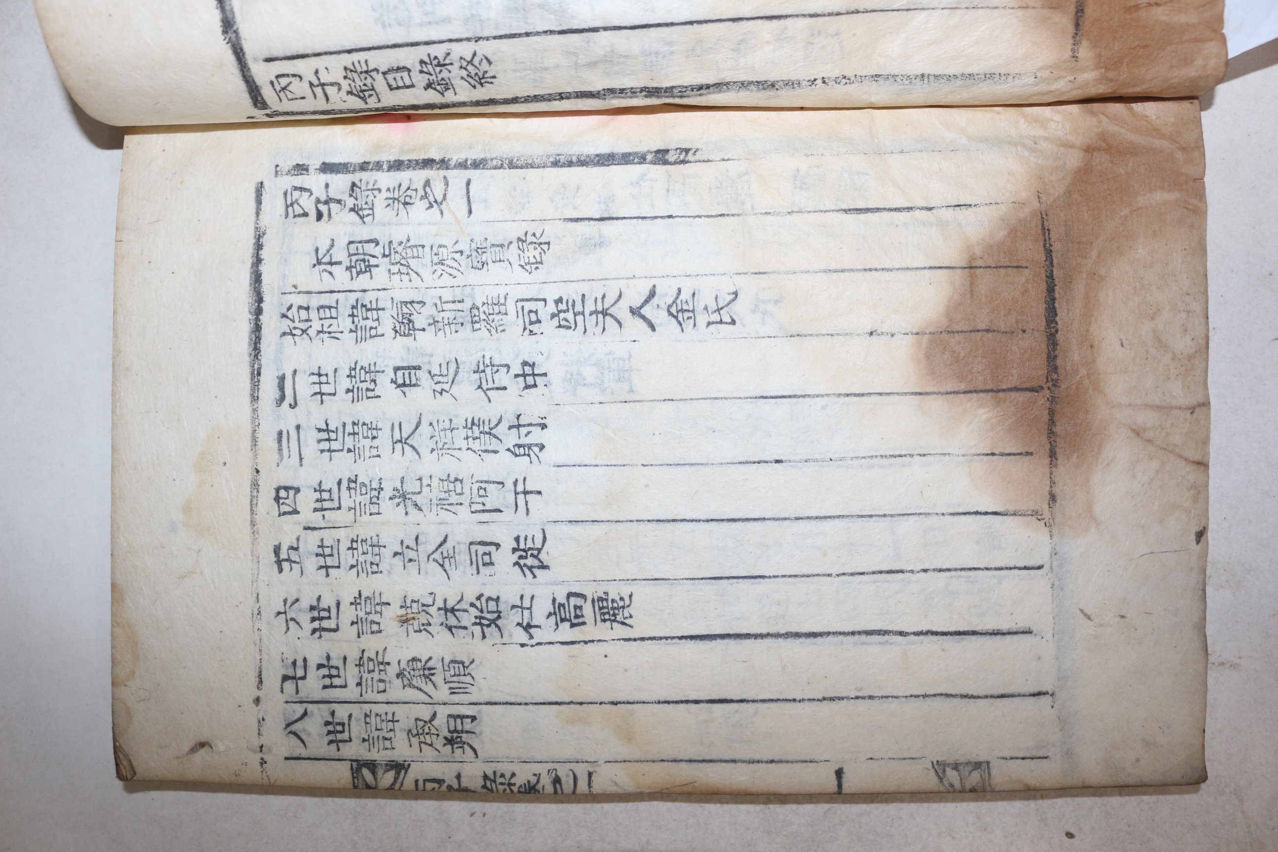 목활자본 달성출신 학자 순천박씨 박종우(朴宗祐) 도곡선생문집(陶谷先生文集),도곡선생부집병자록(陶谷先生裒輯丙子錄) 각 2책완질