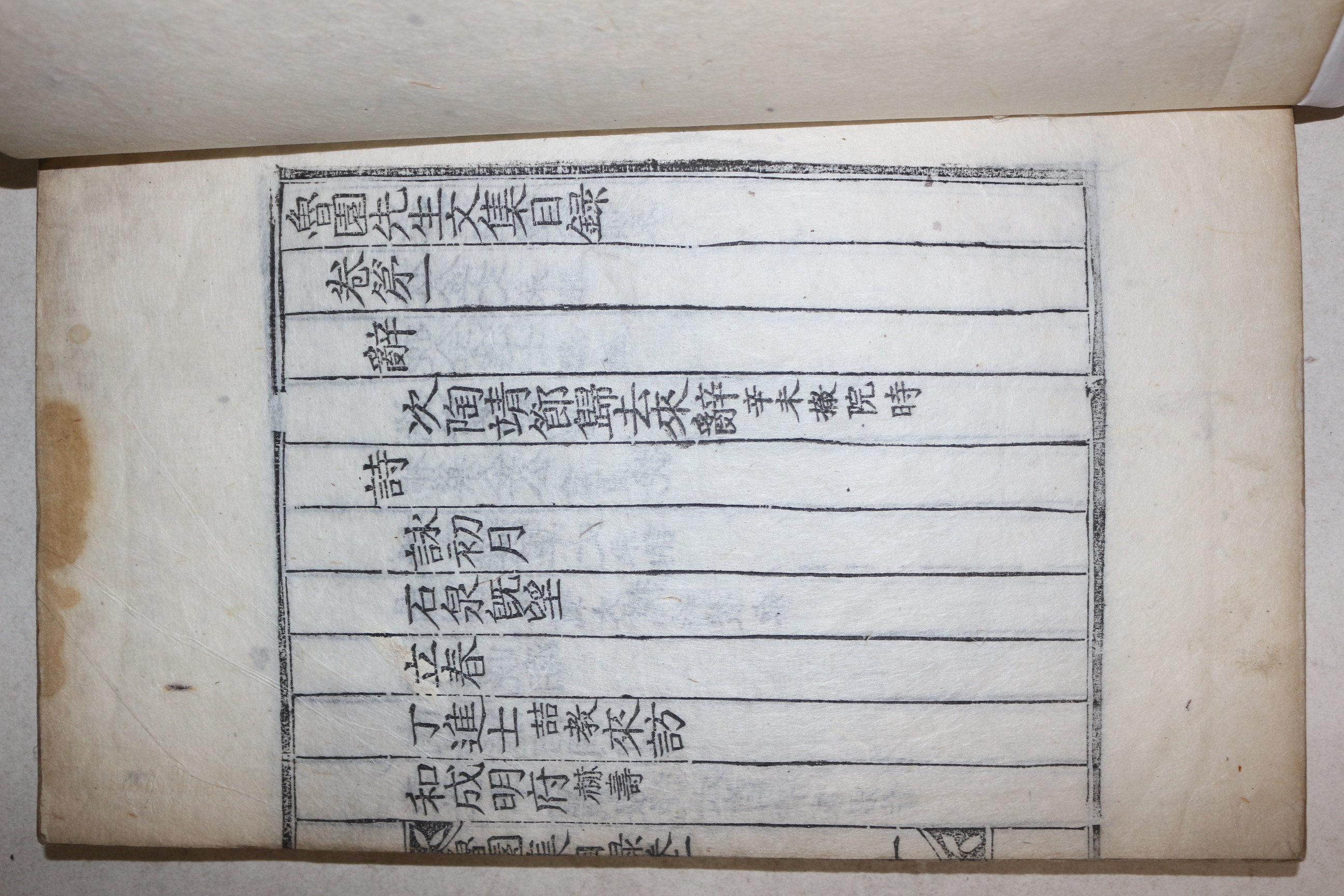 목판본 의성김씨 김철수(金喆銖) 노원선생문집(魯園先生文集) 10권5책완질