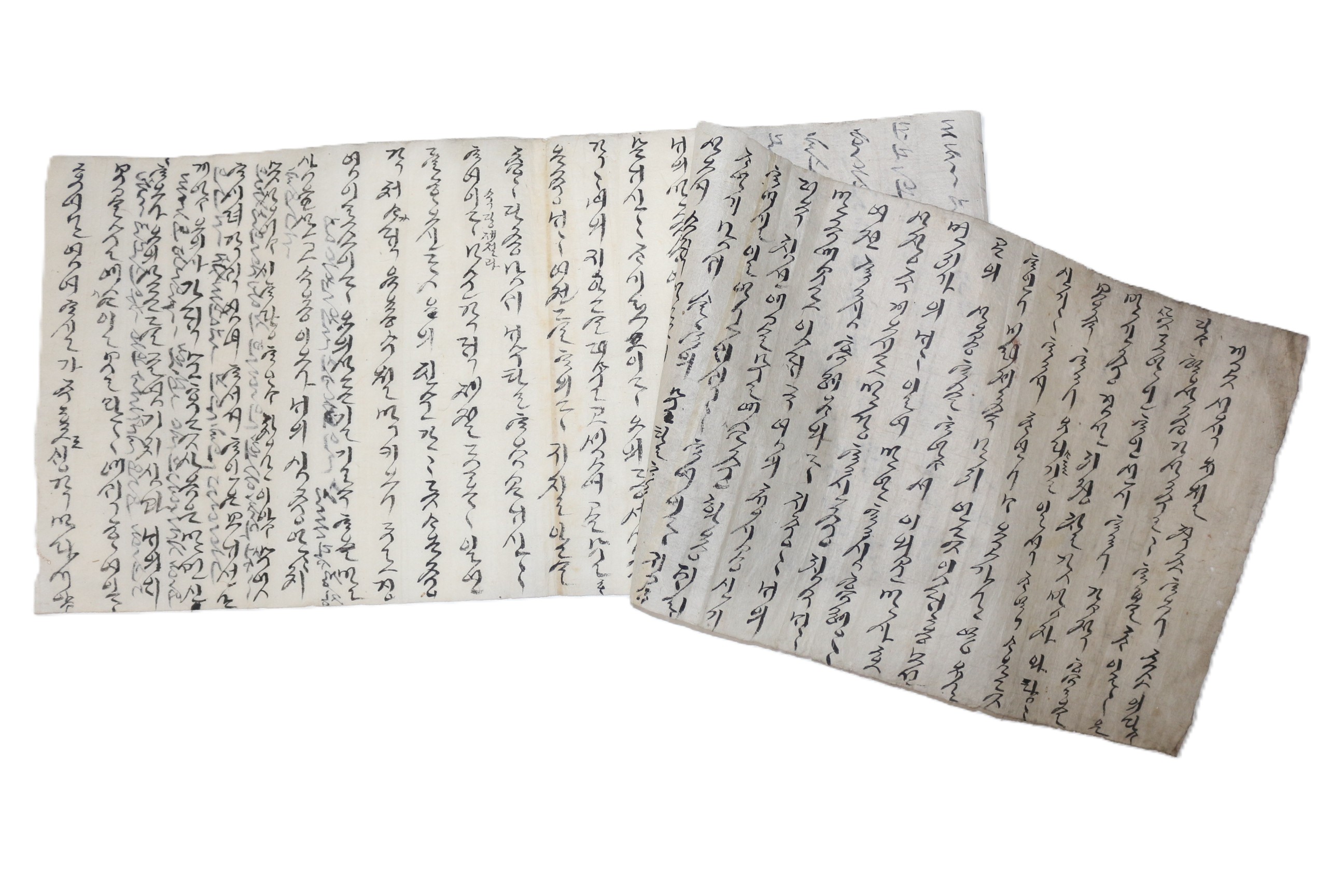 18-길이가 긴 조선시대 한글 언문간찰