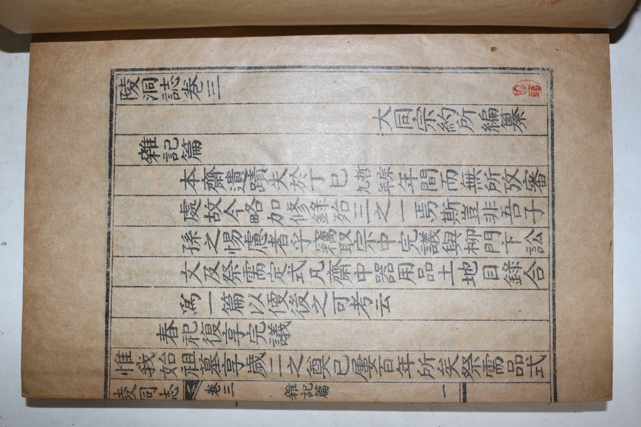 1938년 안동권씨 권익상(權益相) 능동지(陵洞誌) 4권2책완질