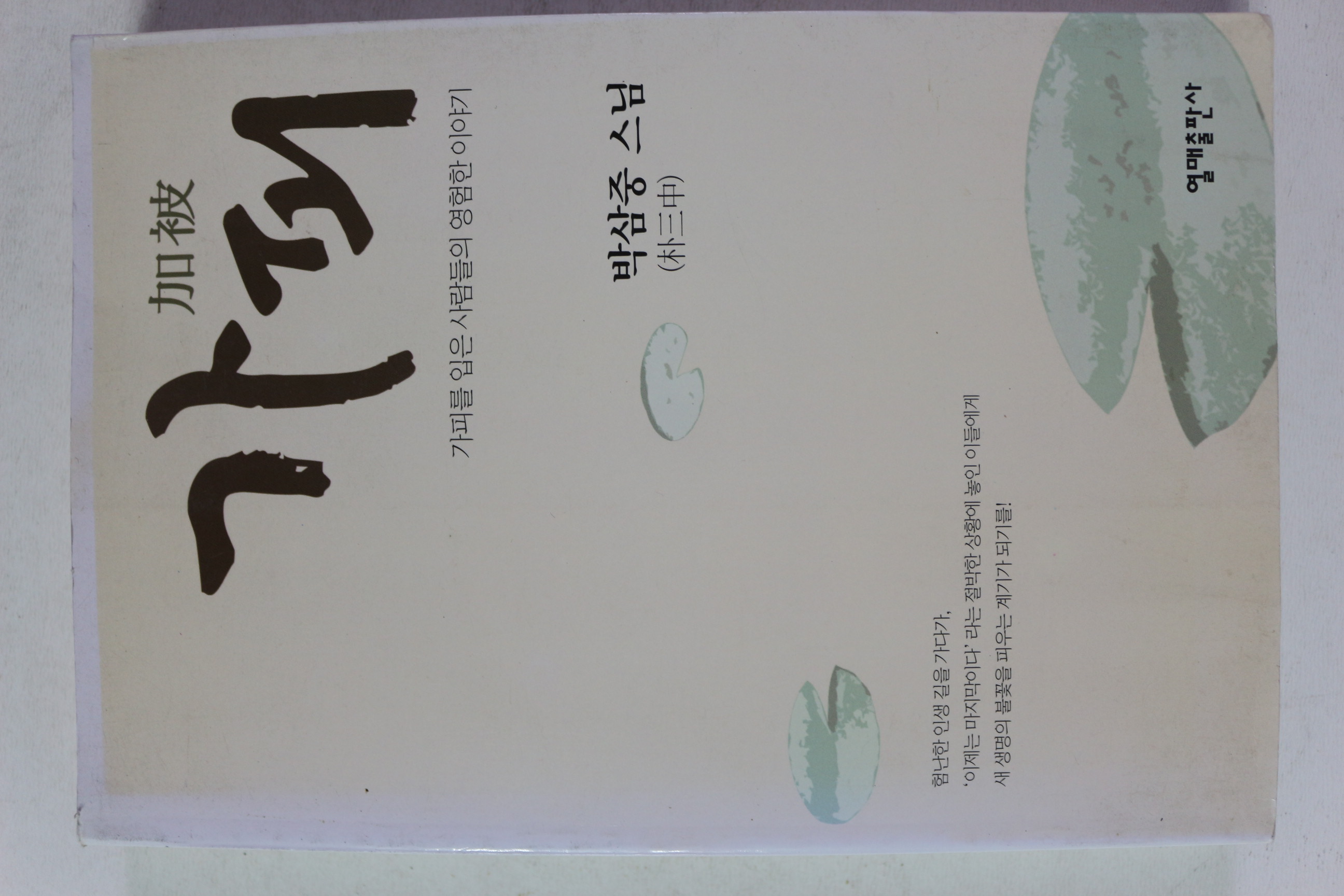 2004년 박삼중스님 가피