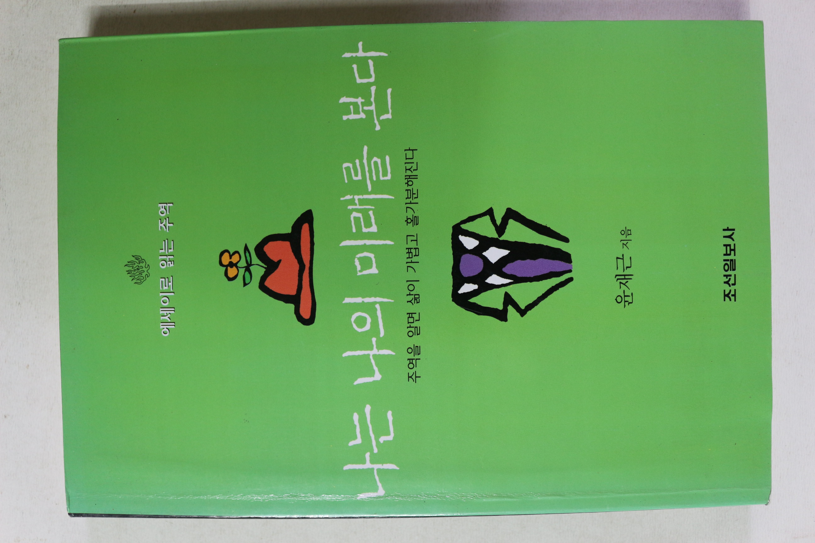 1998년초판 윤재근 나는 나의 미래를 본다