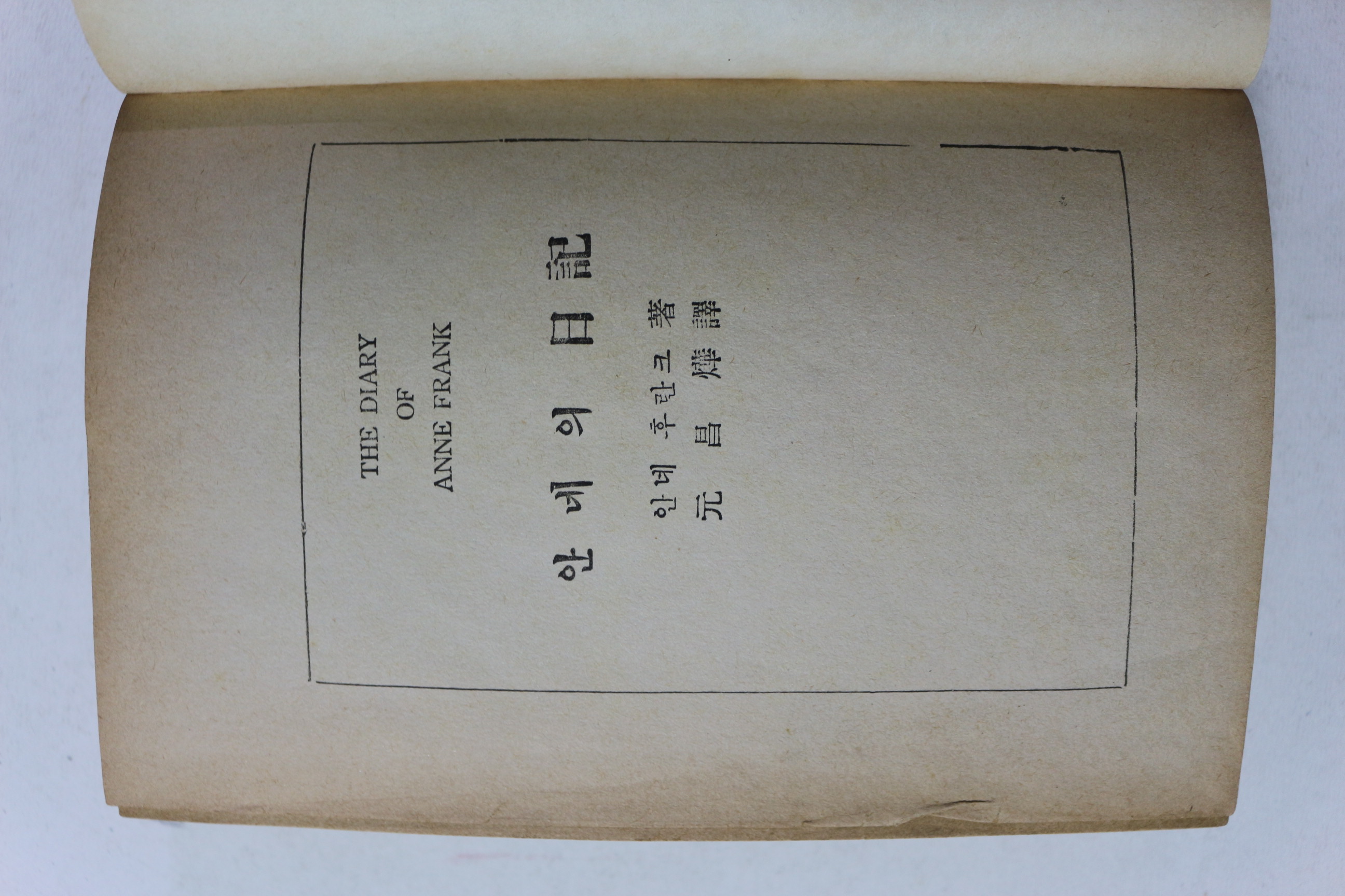 1969년 안네의 일기