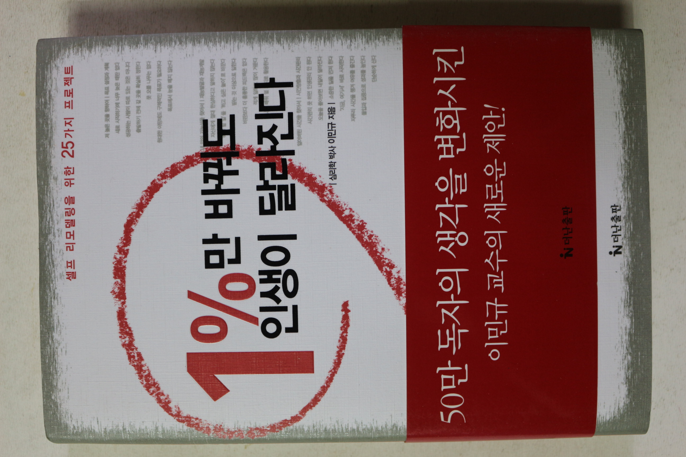 2003년초판 이민규 1%만 바꿔도 인생이 달라진다