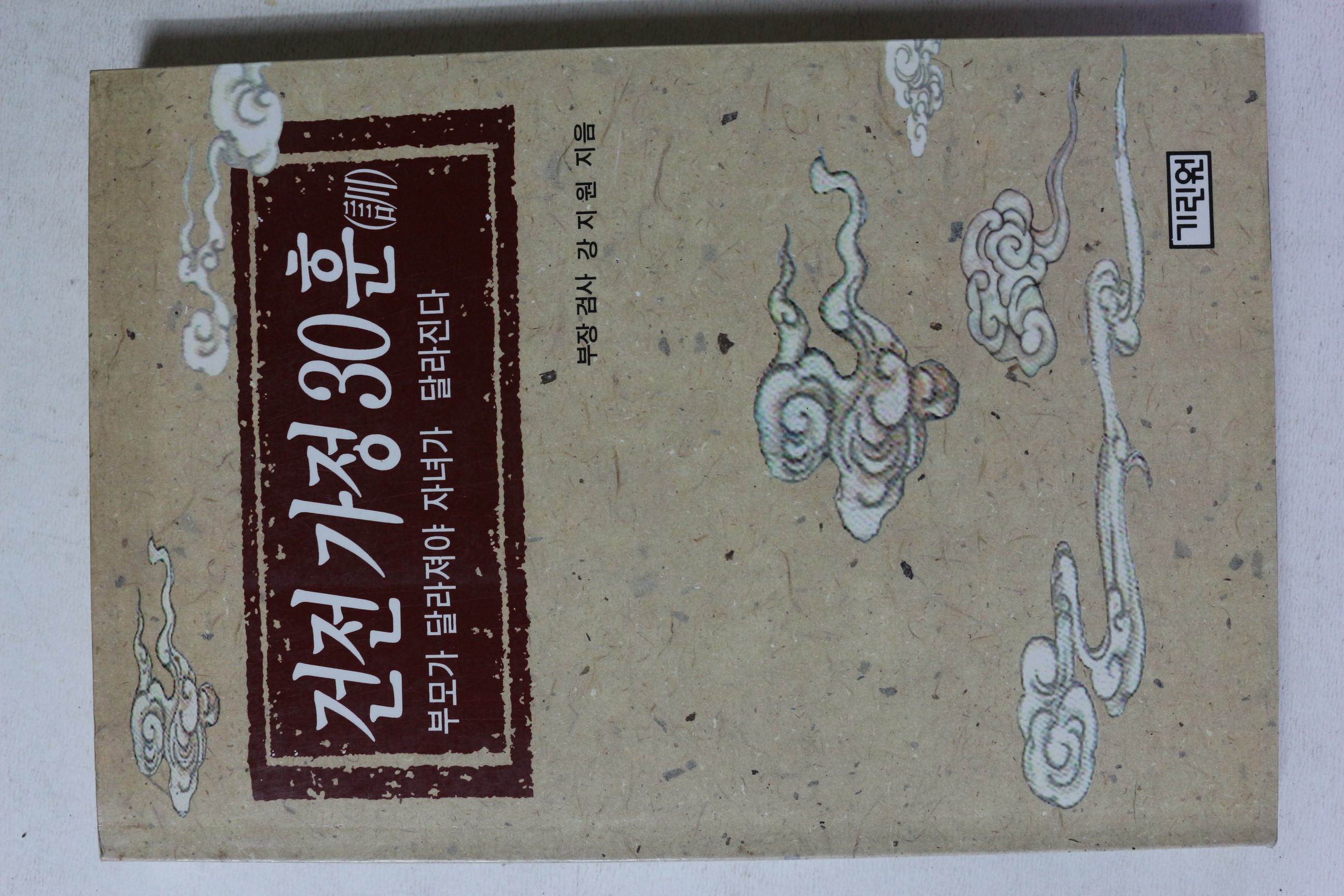 1995년초판 강지원 건전가정30훈
