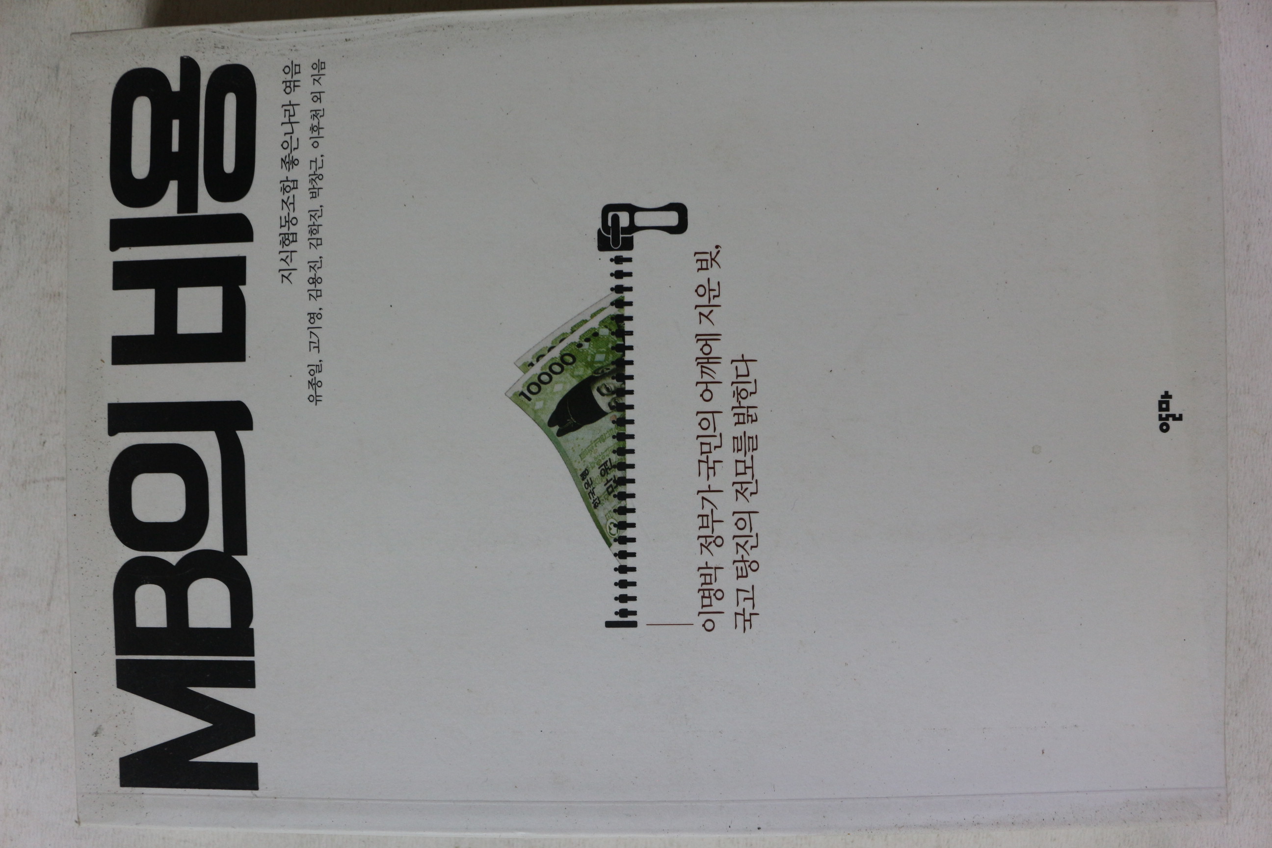 2015년 MB의 비용