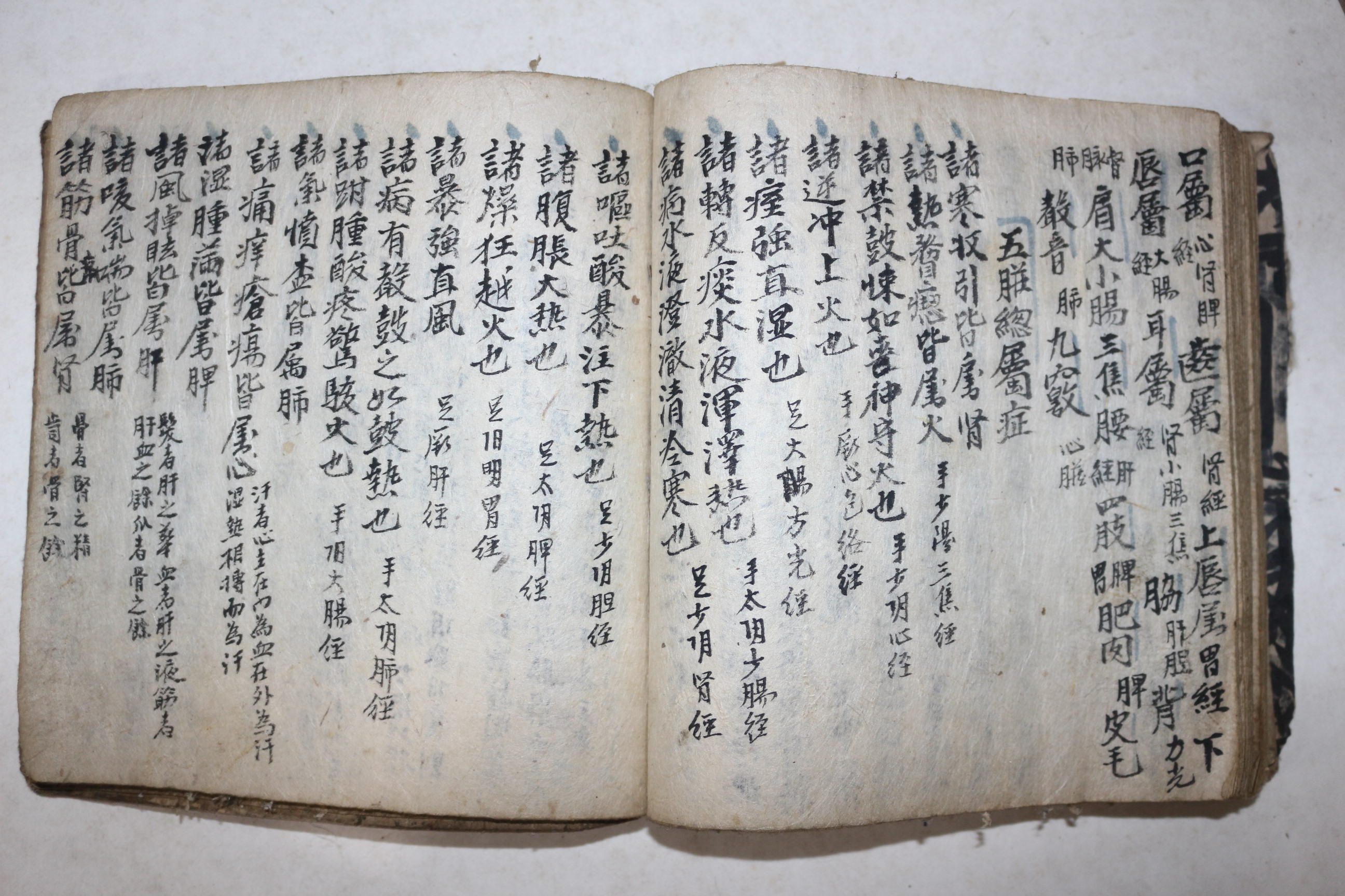 조선시대 고필사본 의서 광제요결(廣濟要訣) 침구경 1책