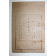 1937년(소화12년) 대구공립여자고등보통학교 수업료영수증서