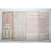 1931년(소화6년) 경성저금관리소 우편저금통장