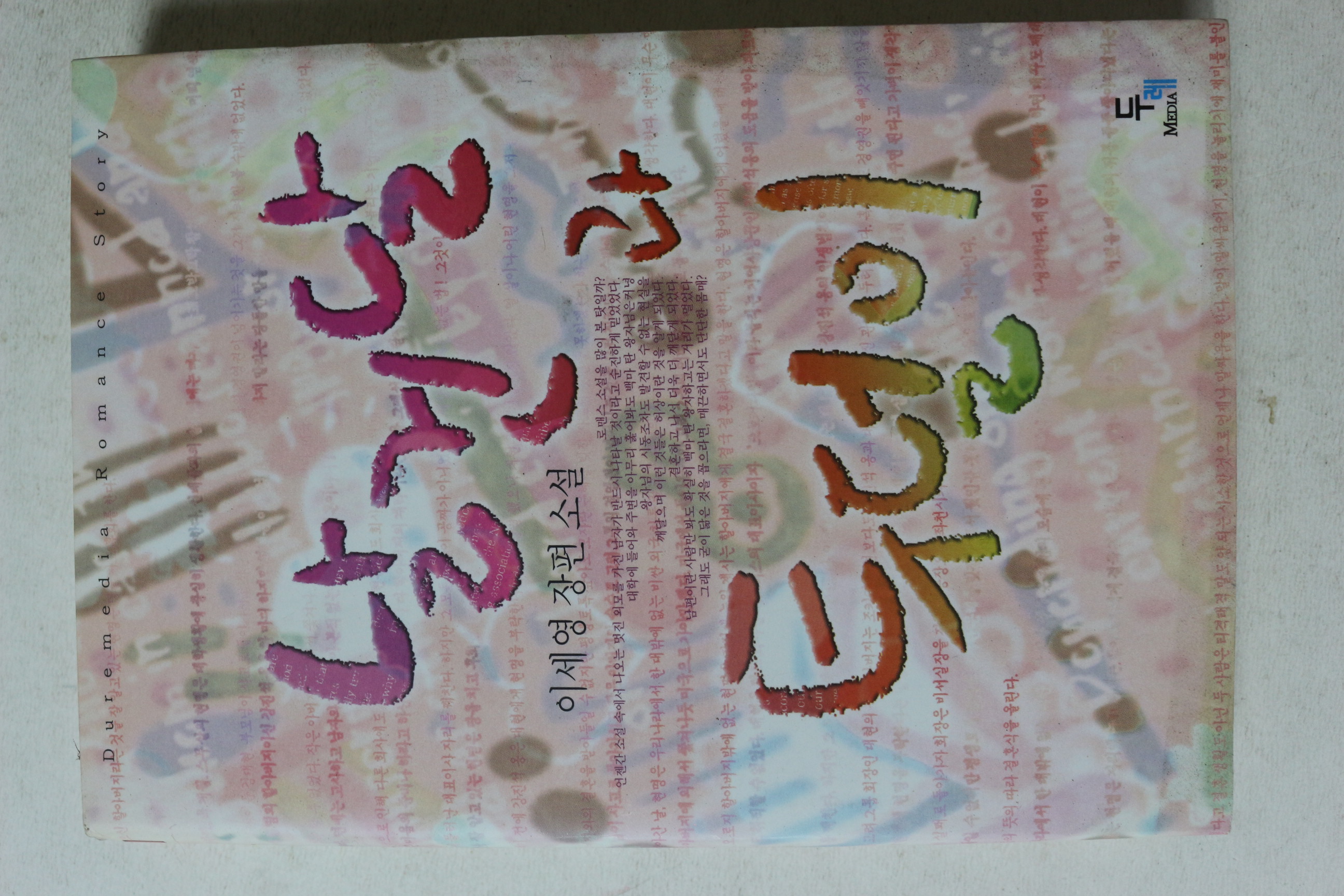 2006년초판 이세영 장편소설 날건달과 투덜이