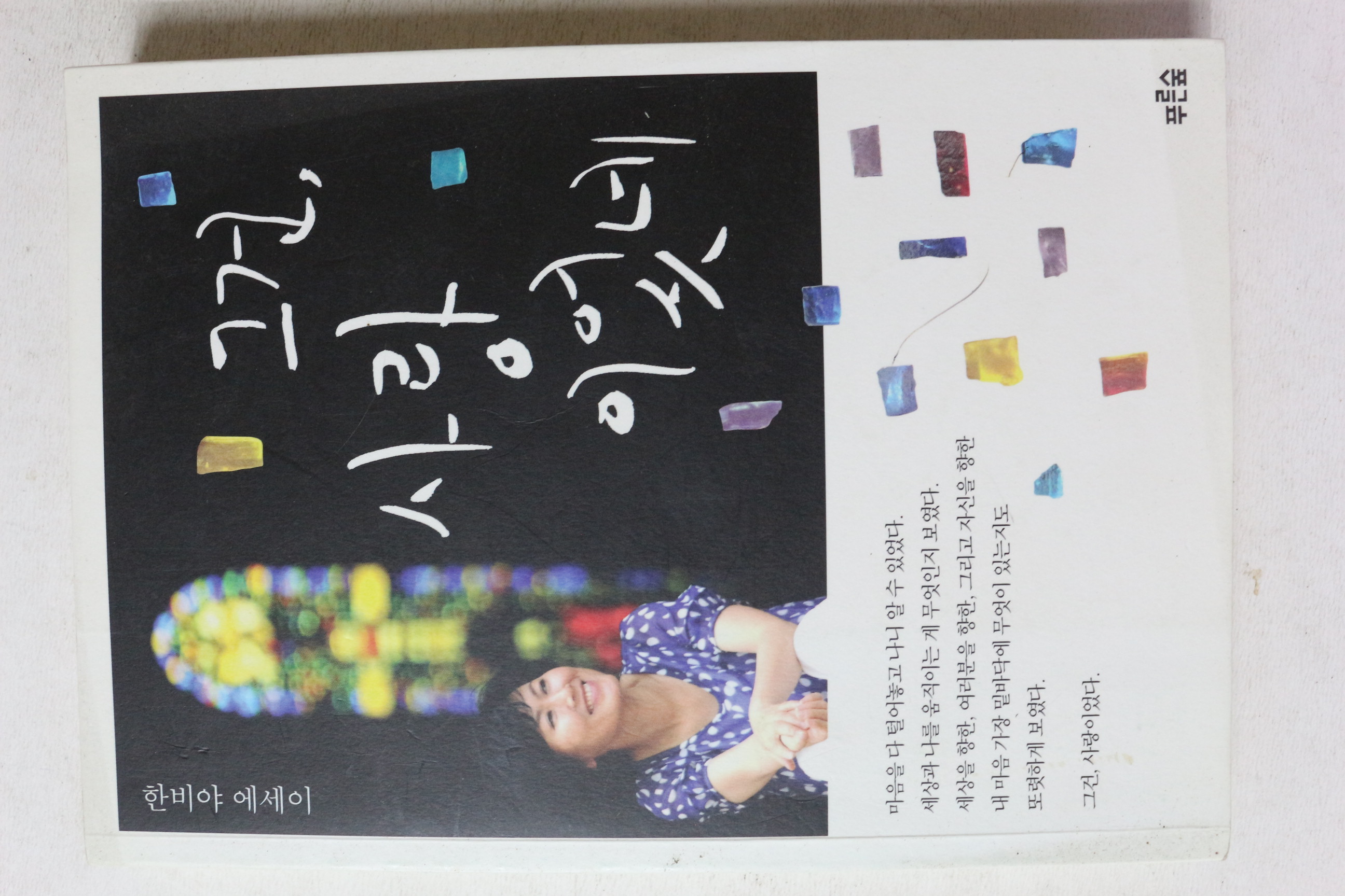 2009년 한비야 에세이 그건 사랑이었네