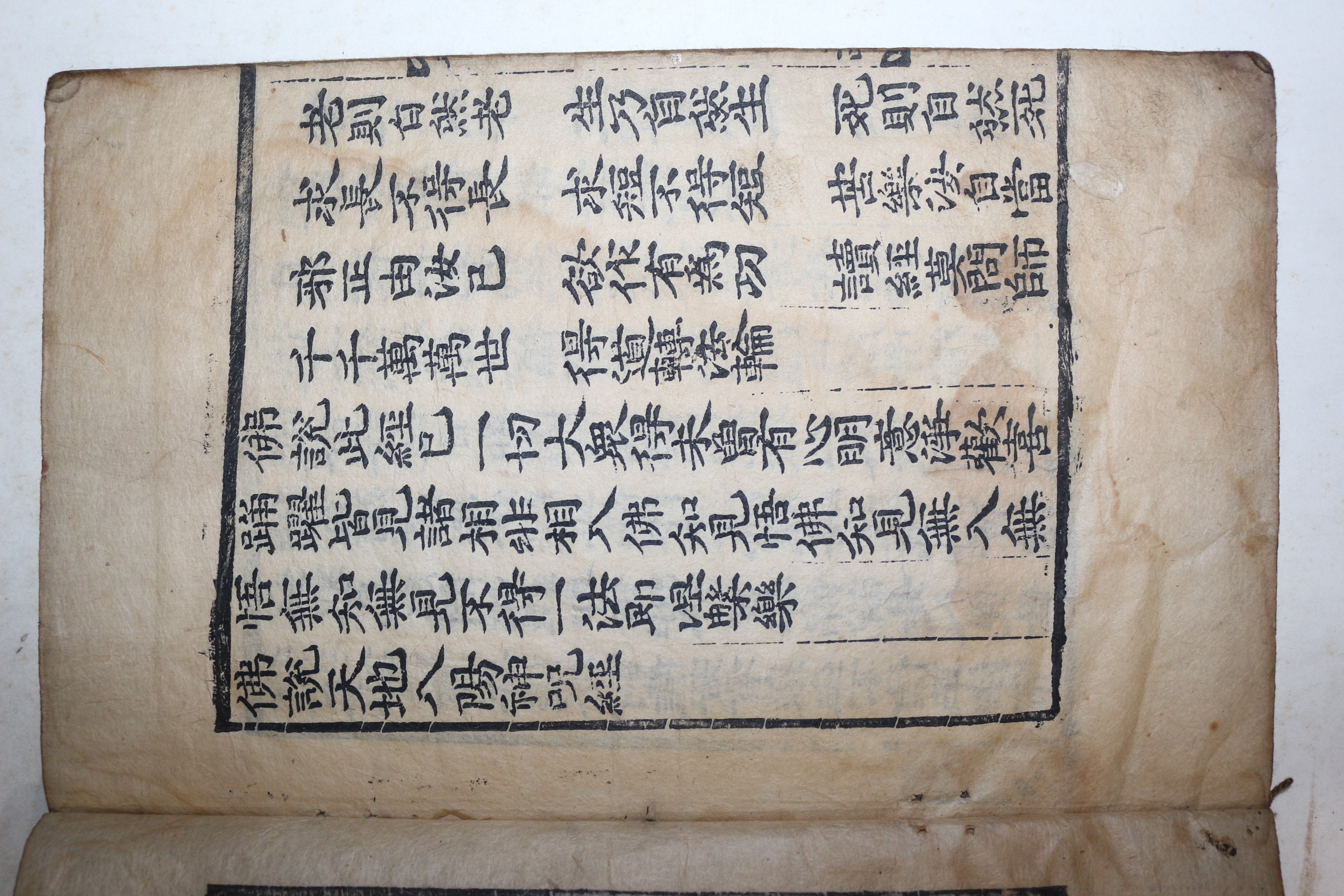 1857년(함풍7년) 시주기가 있는 목판본 불경 불설천지팔양신주경(佛說天地八陽神呪經) 1책완질