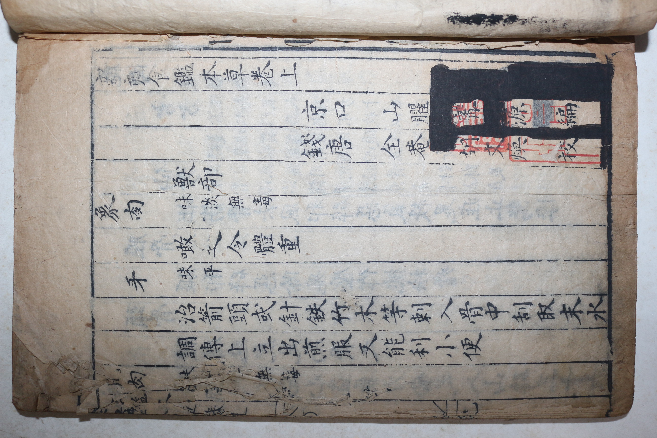 1593년(萬曆癸巳) 중국목판본 수양총서(壽養叢書)중 식감본초(食鑑本草),養生食忌,養生導引法,保生心鑑 1책