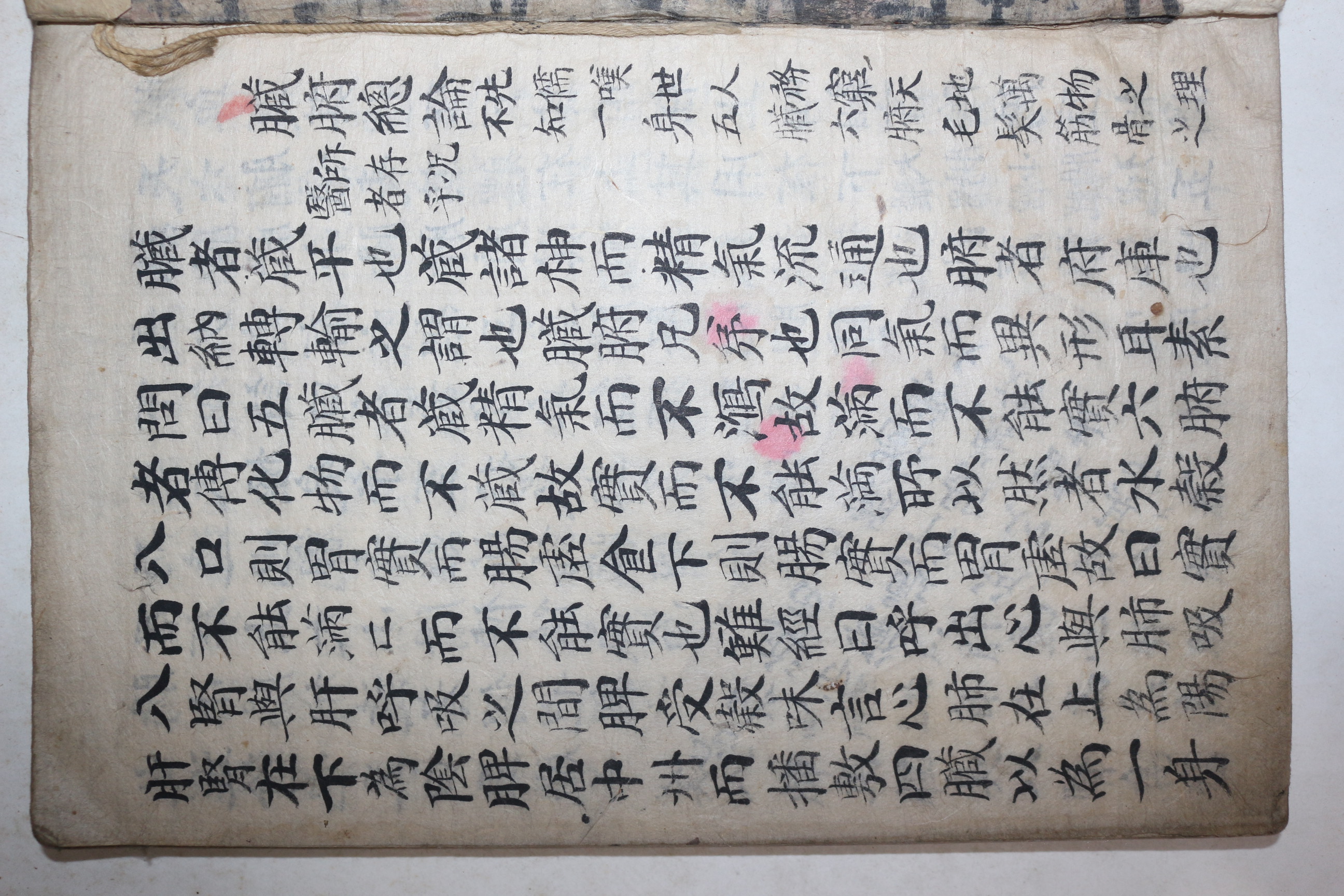 고필사본 의서 의학입문 장부총론