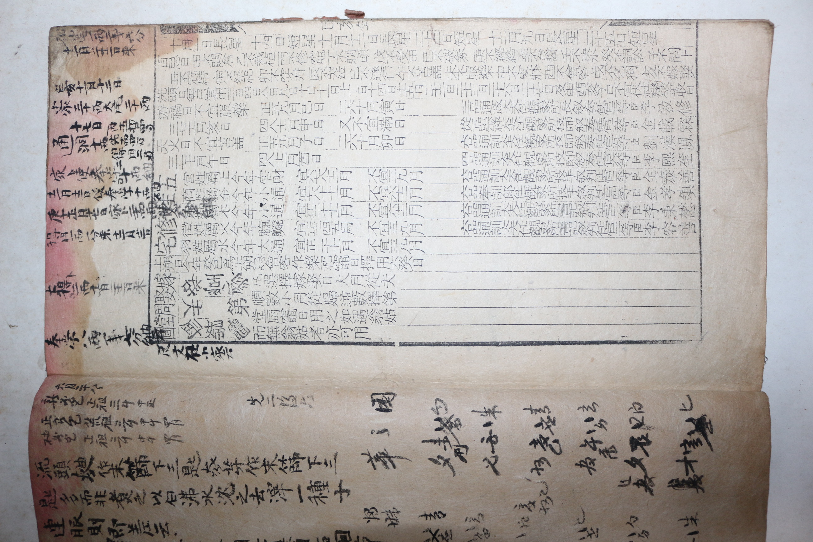 1899년 대한광무3년 명시력 1책완질