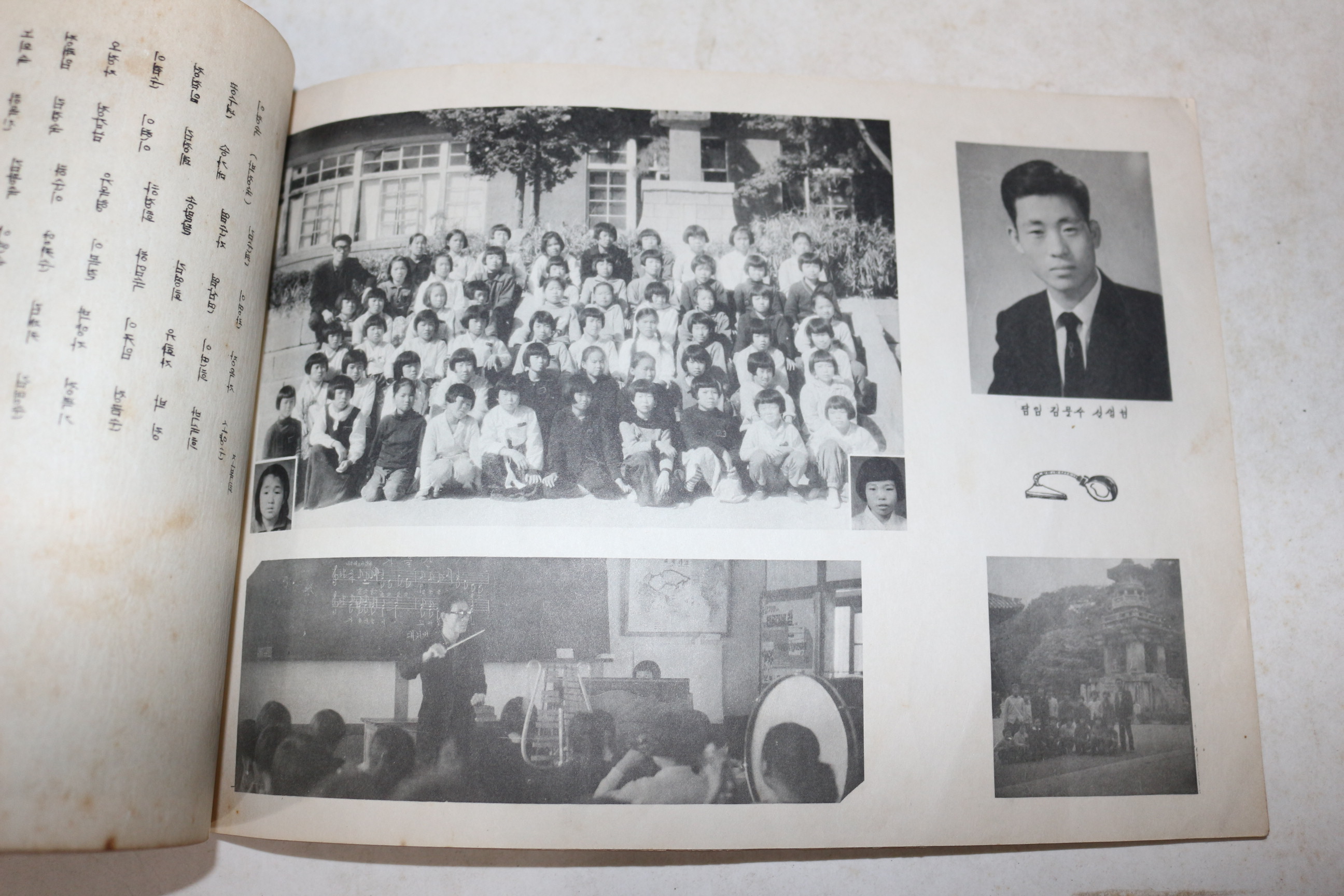 1964년 경남함양 제50회 안의국민학교 졸업기념 앨범