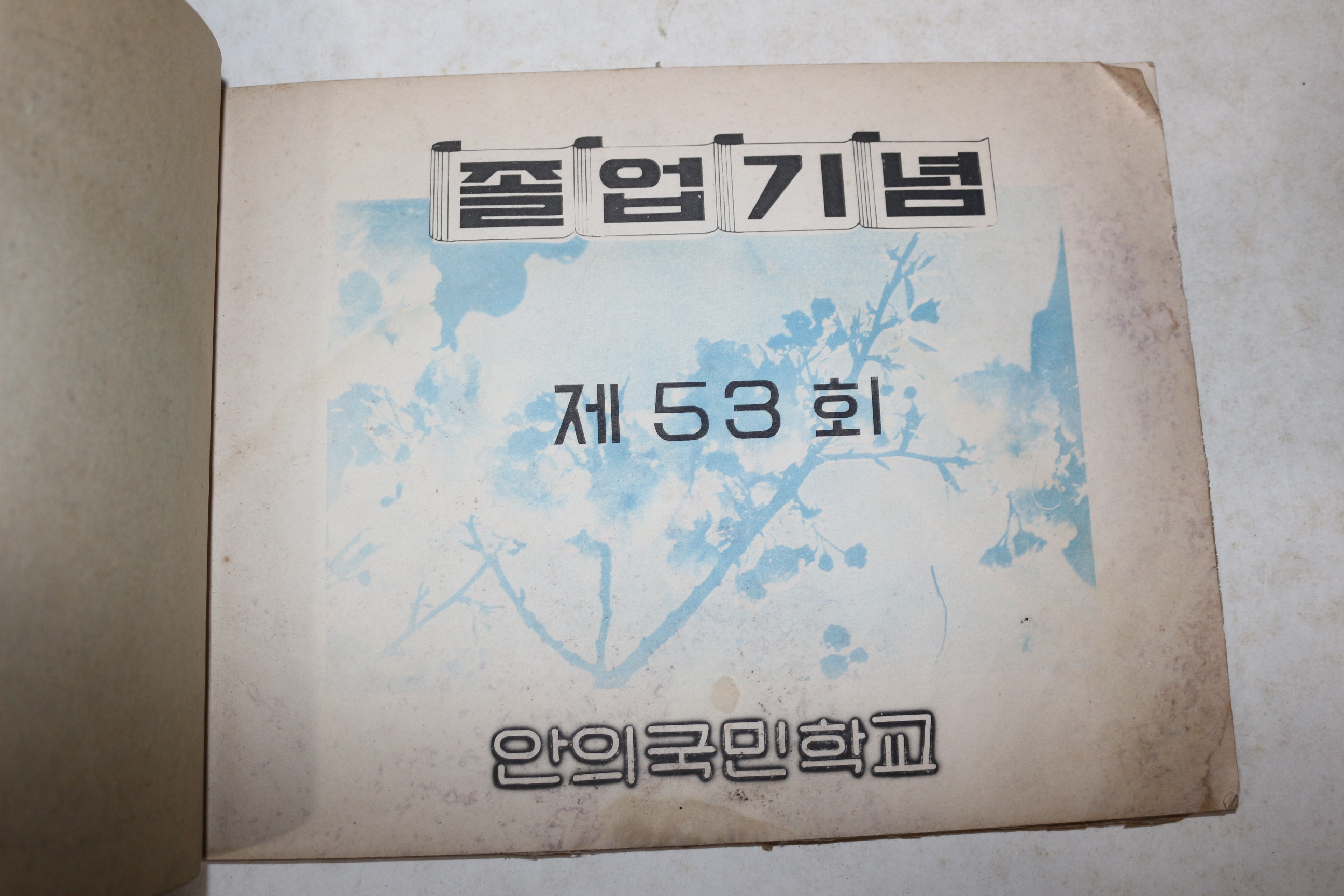 1967년 경남함양 제53회 안의국민학교 졸업기념 앨범
