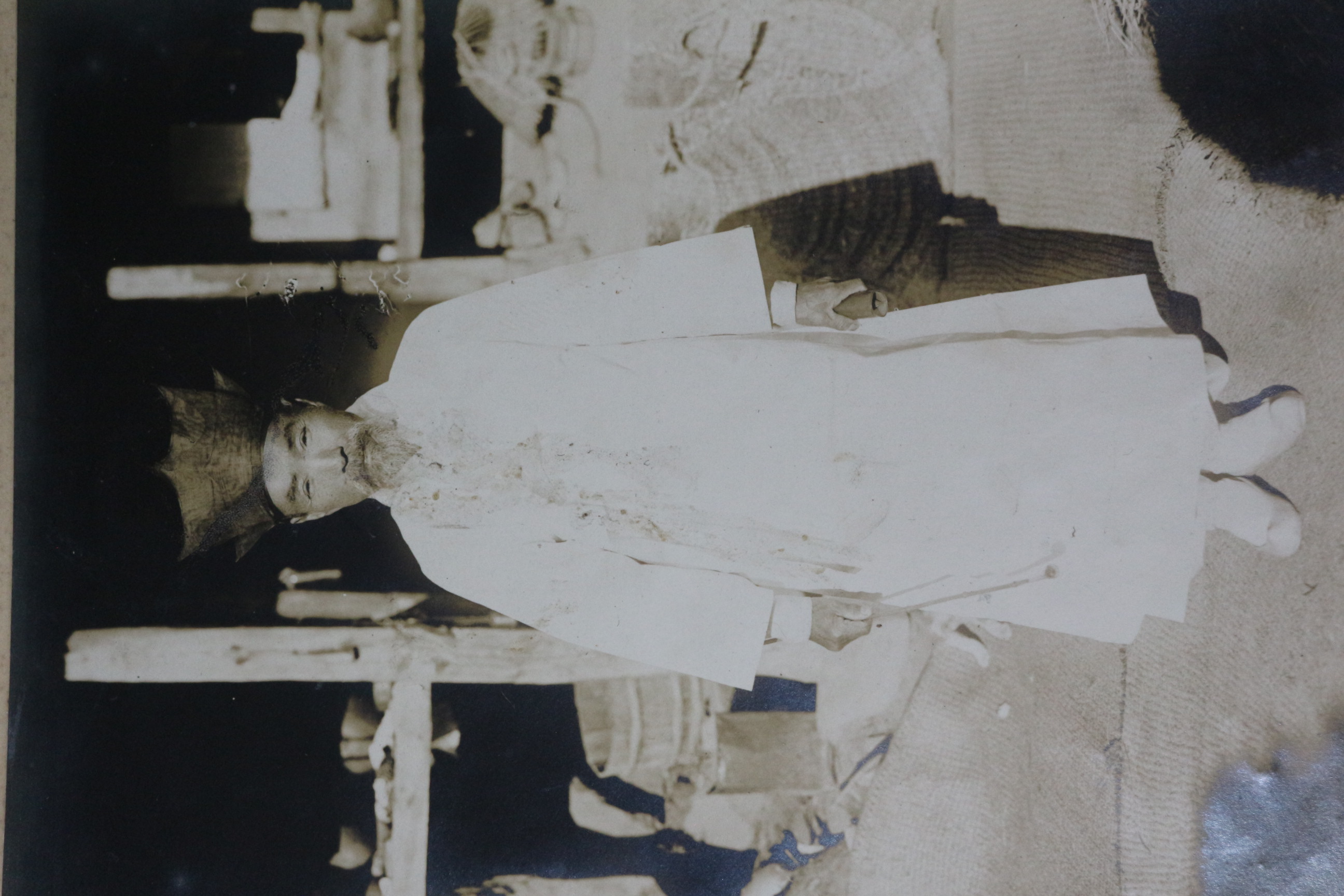 구한말 목포사진관제작 양반 사진