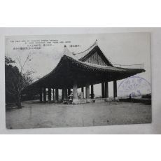 일제시기 평양 부벽루 엽서