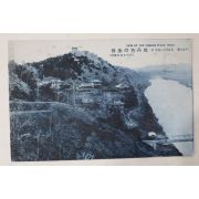 일제시기 평양 대동강 목단대 엽서