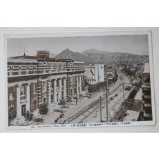 일제시기 경성 남대문 식산은행전경 엽서