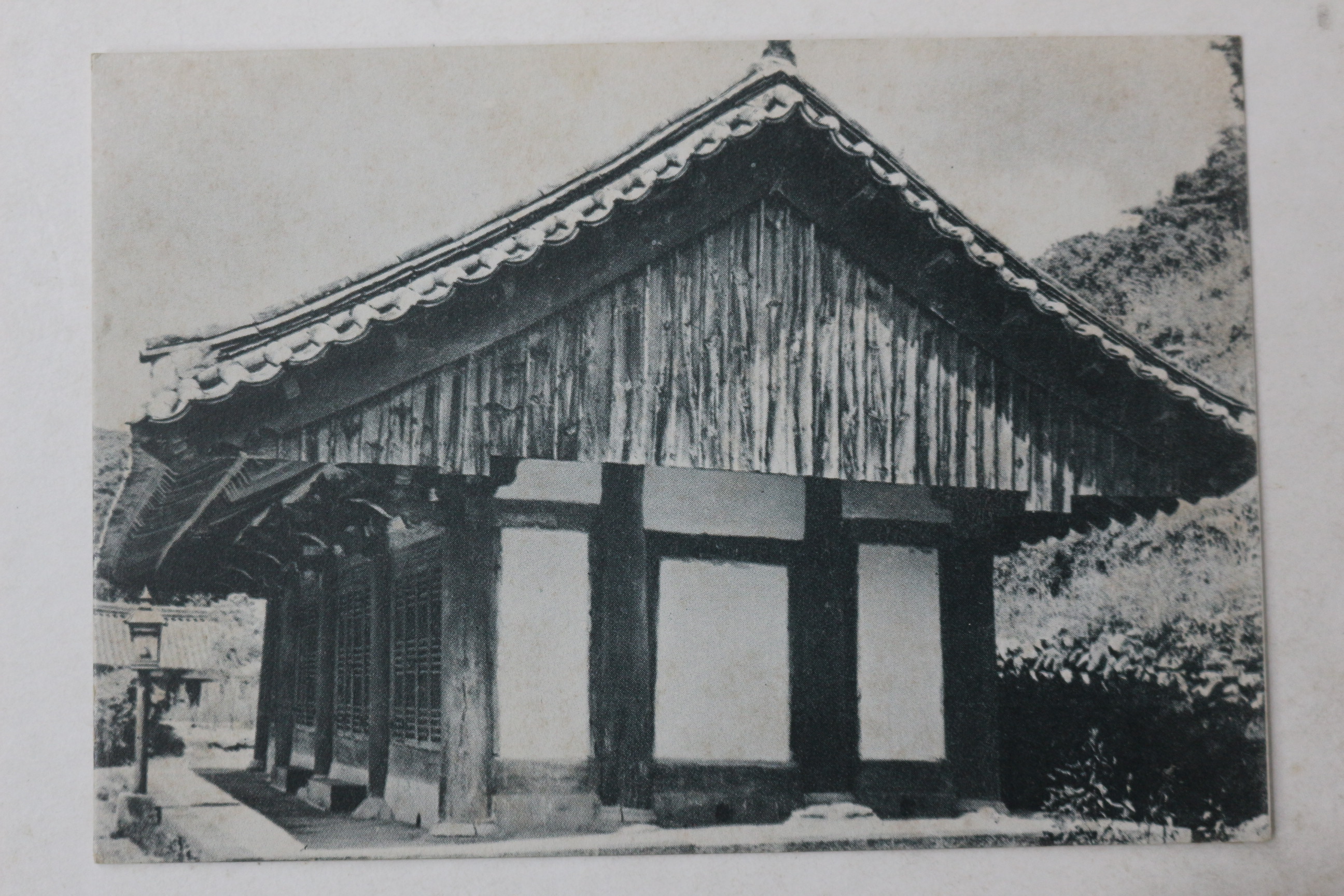 해방후 송광사 국사전 엽서