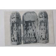 해방후 송광사 삼존불 엽서