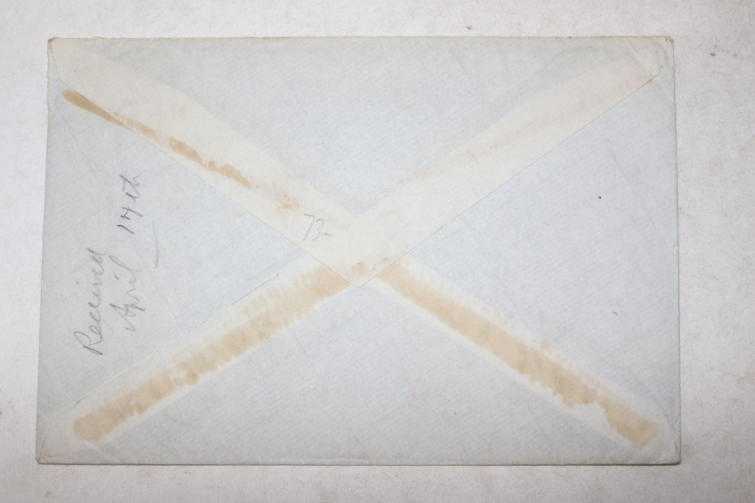 1948년 조선우표 우편피봉 사용실체