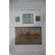 1947년 이순신,만국우편재개기념 일괄