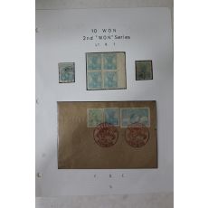 1947년 이순신,만국우편재개기념 일괄