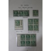 1946년 조선우표 이순신 총15장 일괄