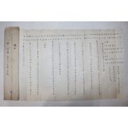 고종년간 회령부사 역임 정두원(鄭斗源) 간찰