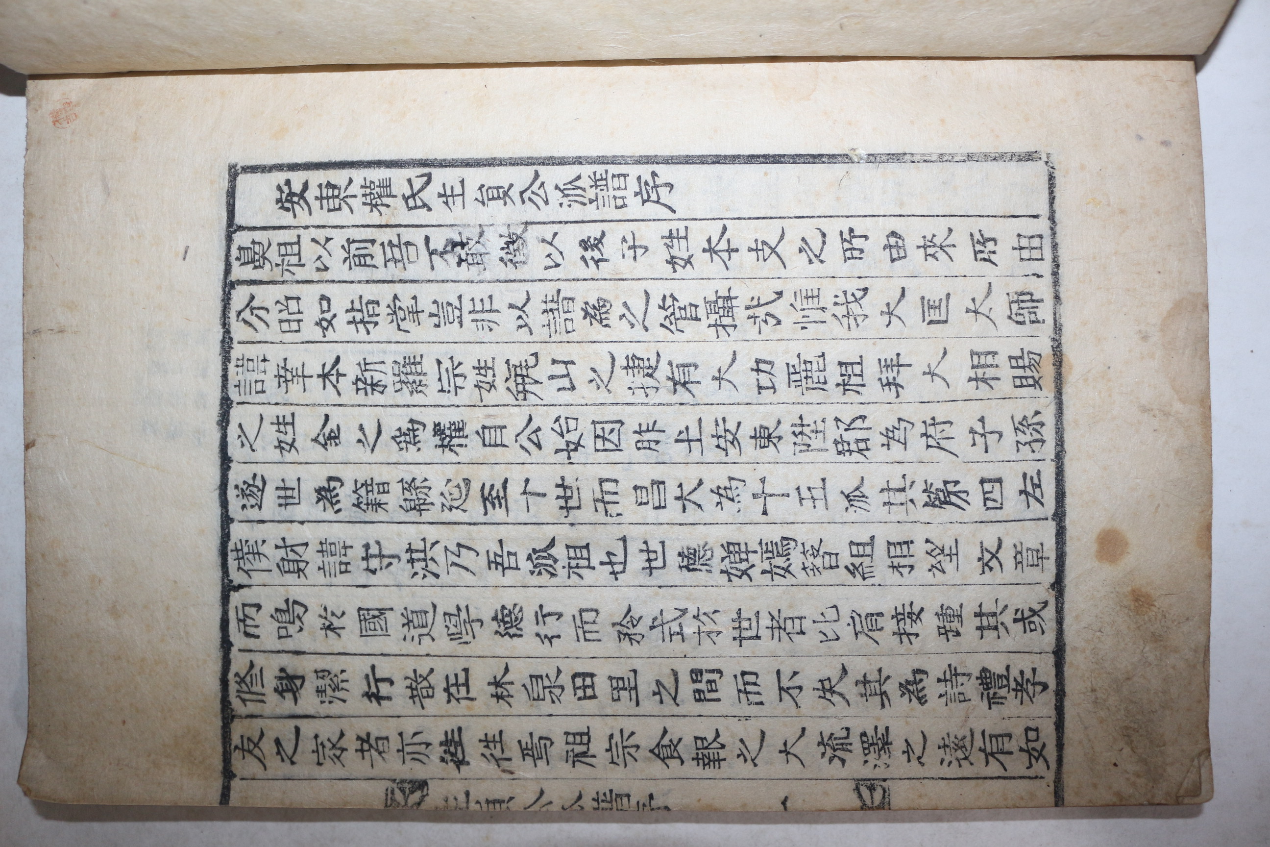 1898년 목활자본 안동권씨생원공파보(安東權氏生員公派譜) 2책완질