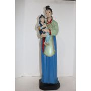 근대사 대형크기의 모자조각상